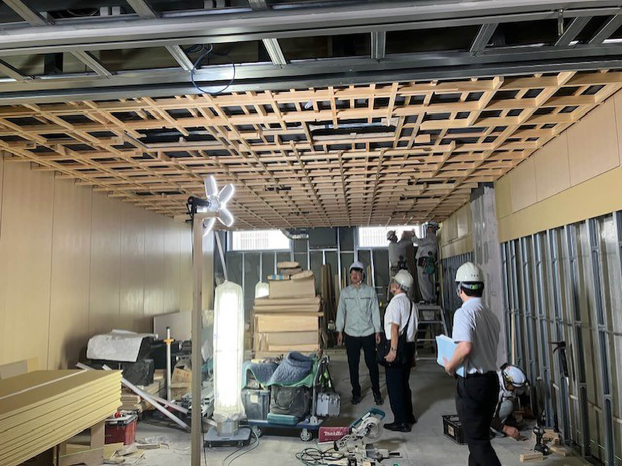 内部仕上げ工事(記念ホール)