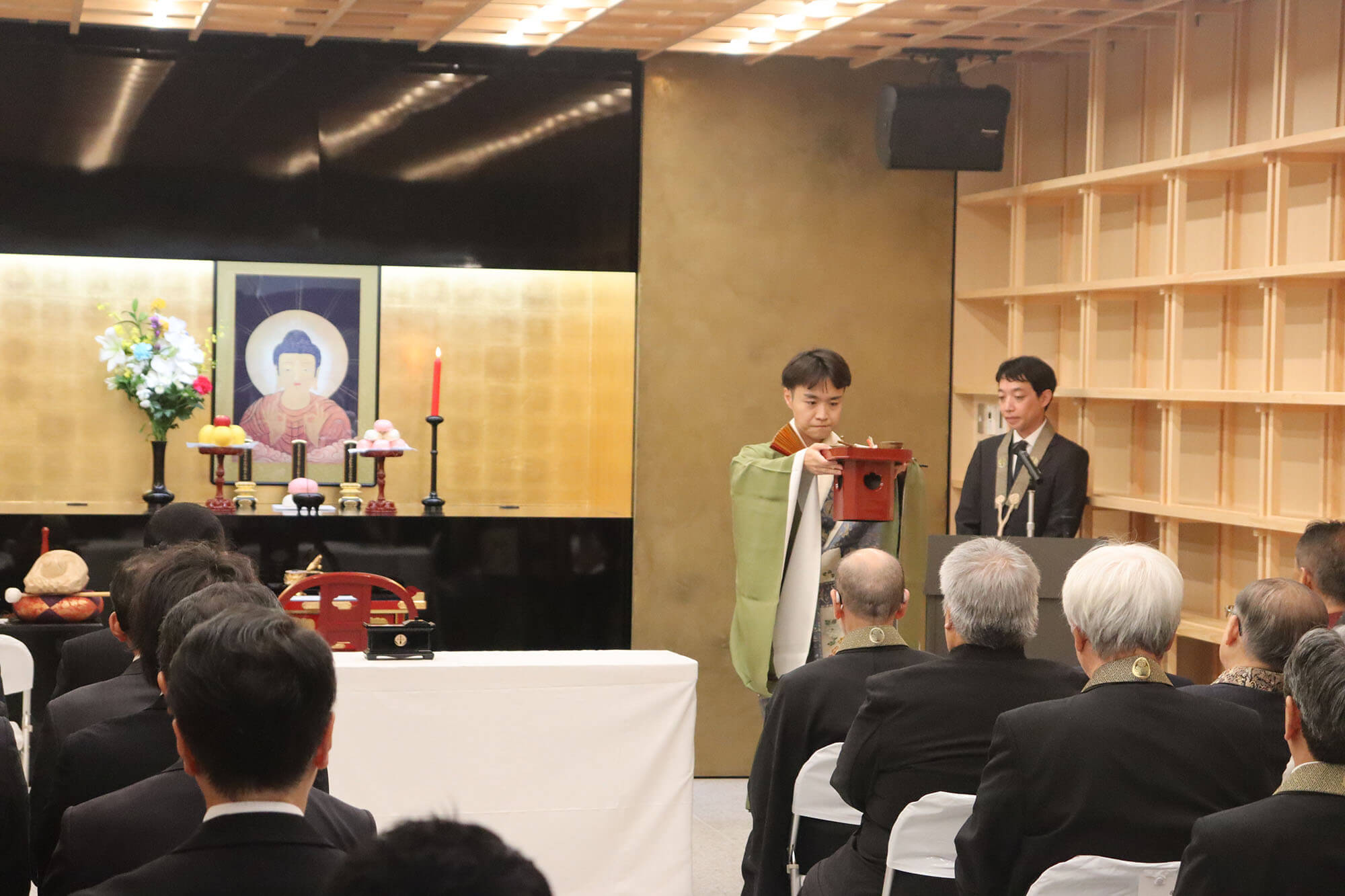 長谷川良信記念館落慶式